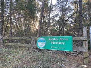 Malabar Scrub Entrance