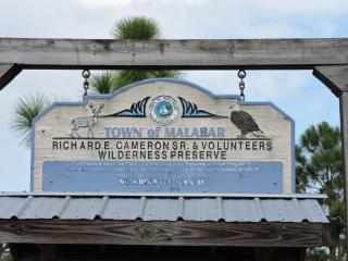 Cameron Preserve Entrance Sign
