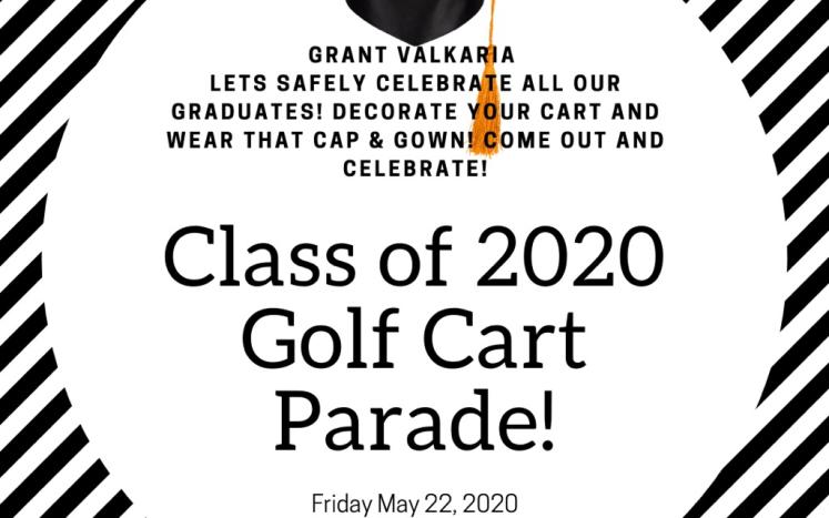 Golf Cart Parade Flyer