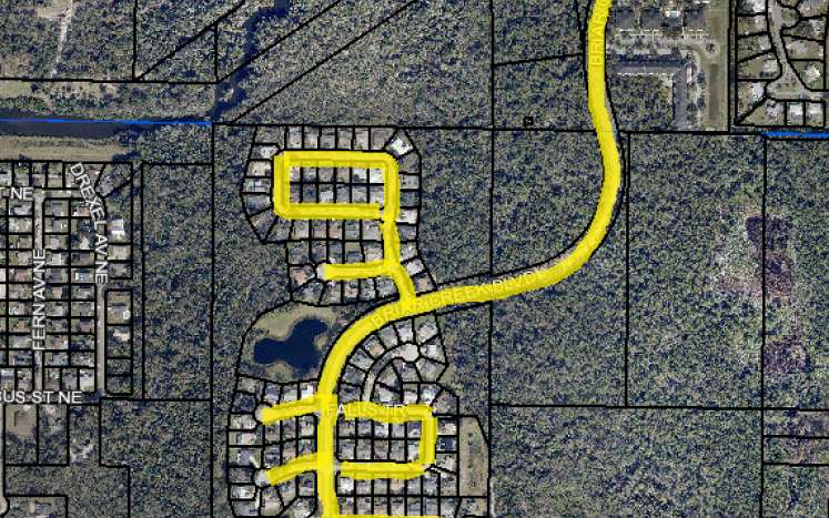 Highlighted Map